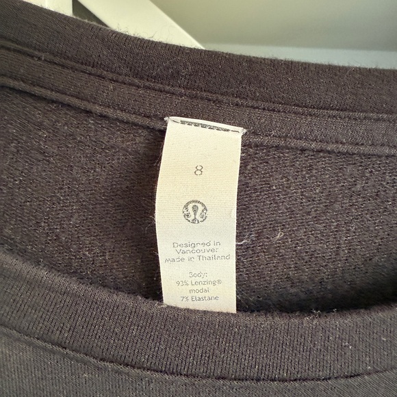 NWT Love Modal Fleece Long-Sleeve Shirt - Picture 4 of 5